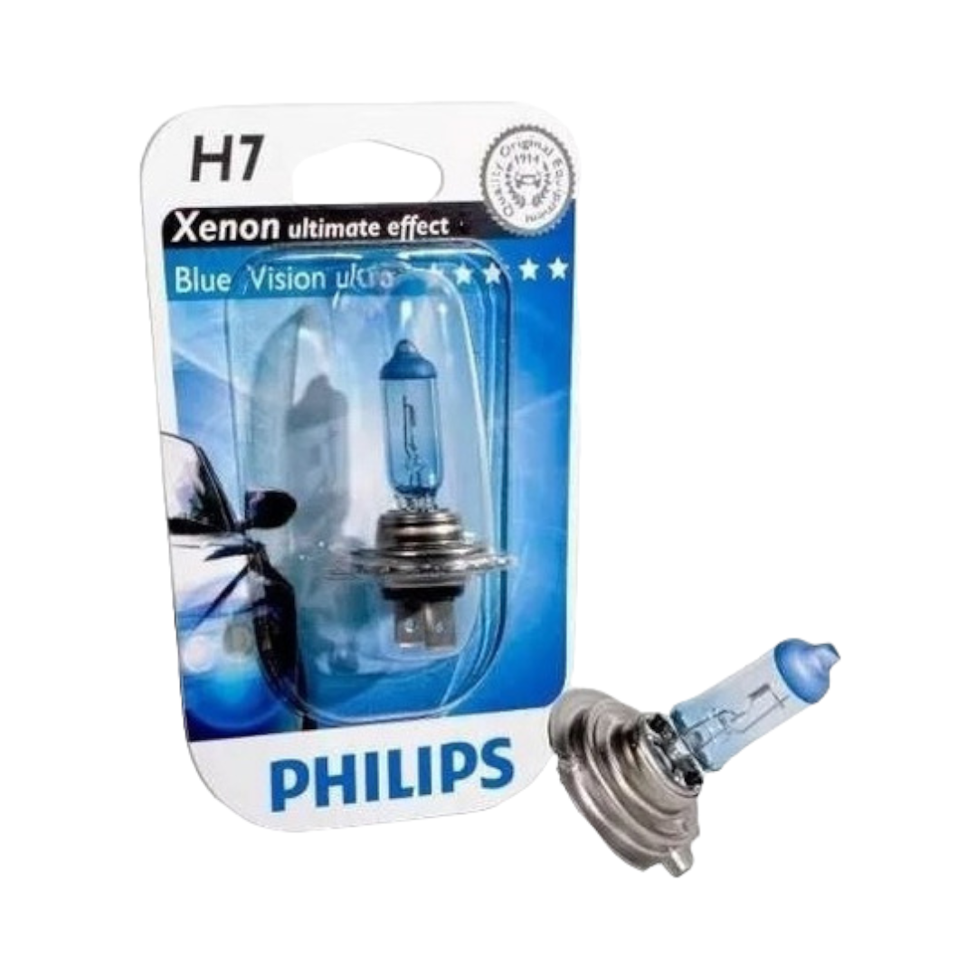 Lampara H7 Philips Blue Vision 12v 55w – ML Power