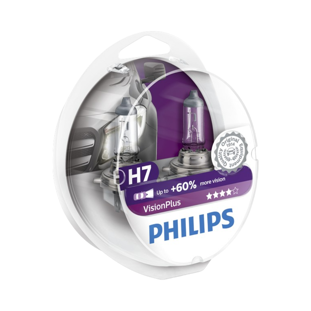 Lampara h7 Philips Vision Plus +60% 12v 55w – ML Power