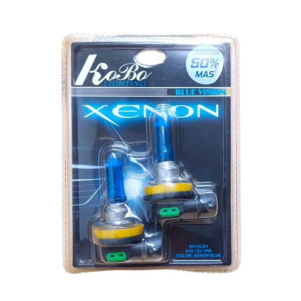 Lampara H16L 12v 19w Xenón Blue Blíster X2 Unidades - Imagen 2