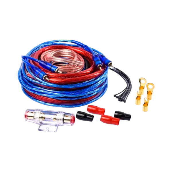 Kit De Cables Para Potencia 4 gauge