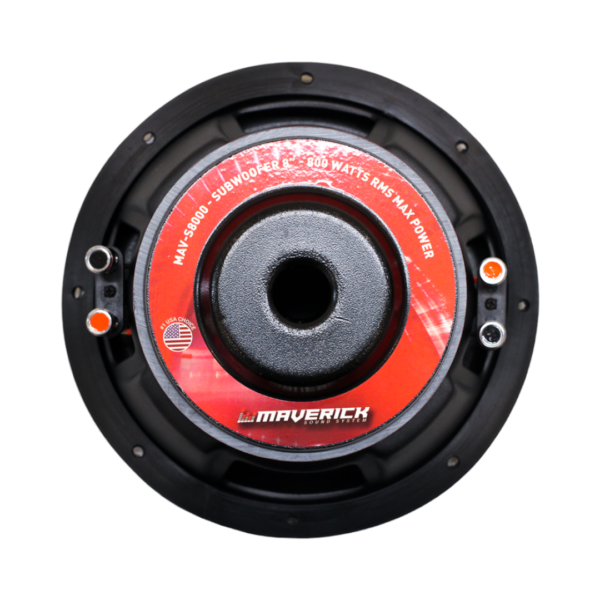 Subwoofer 8" Doble Bobina 800 Watts Rms Max Power - Imagen 2