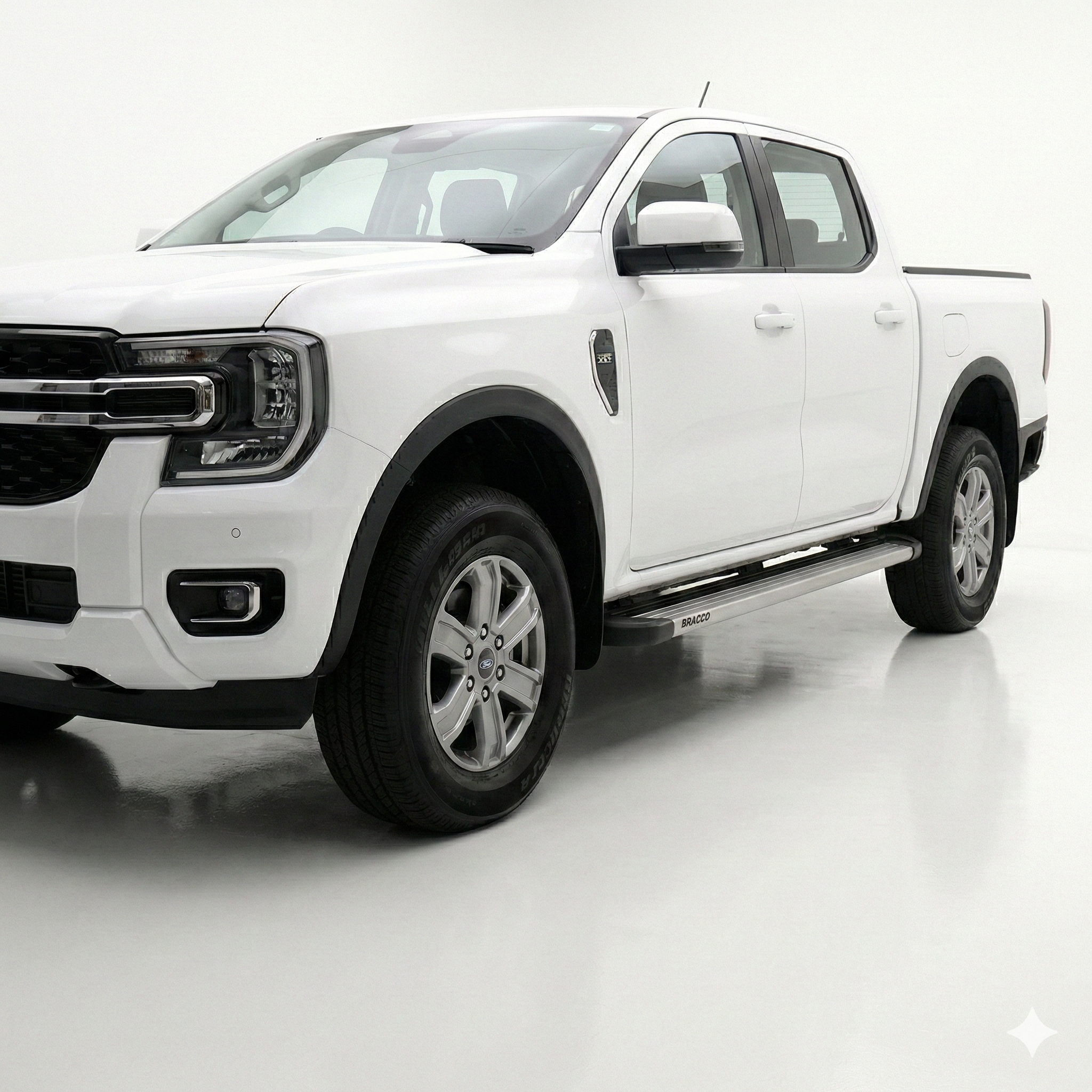 Estribos Aluminio Ford Ranger - Imagen 2